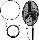 Tornado 20’’ Misting Kit for Cooling Outdoor, Portable Fan Misters for Outside Patio Fan, Water Mister system for Party/Porch/Garden