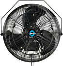 Tornado 18 Inch Outdoor Misting Fan High Velocity Metal Industrial Wall Mount Fan For Commercial