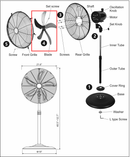 Blade of HI-FAN-20POF-WR-1P