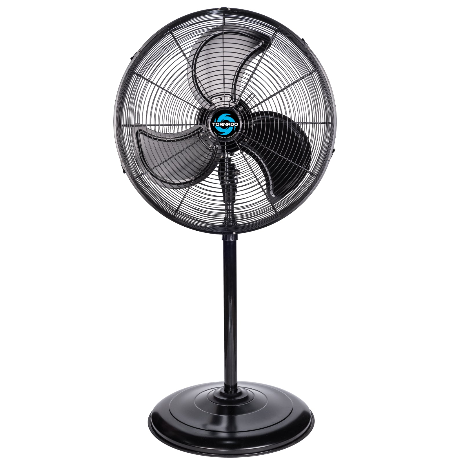 Tornado 20 Inch High Velocity Metal Oscillating Pedestal Fan Water-Resistant