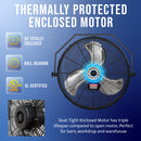 Tornado 24" High Velocity Metal Wall Fan - 7700 CFM – UL
