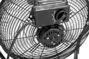 Tornado 12'' High Velocity Metal Floor Fan,3-Speed Powerful Cooling for Industrial, Commercial, and Home Spaces - 1650 CFM - UL