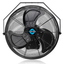 Tornado 18" Outdoor Rated IPX4 Water Resistant High Velocity Metal Wall Fan - 4150 CFM - UL