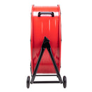 Tornado 24" High Velocity Metal Portable Tilt Blower Drum Fan - Red Wide Version - 8800 CFM - UL